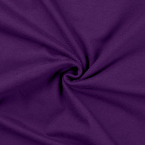 French Terry brushed - uni - purple