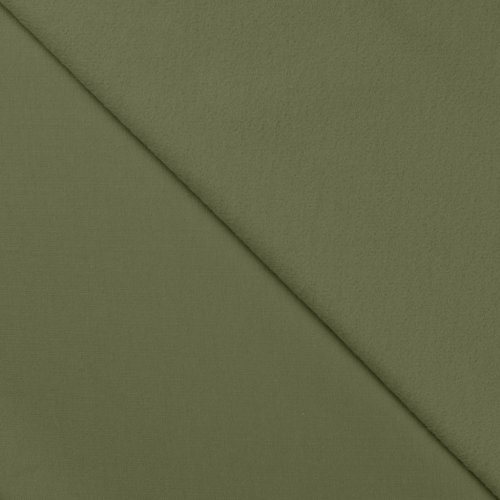 French Terry - brushed - uni - khaki