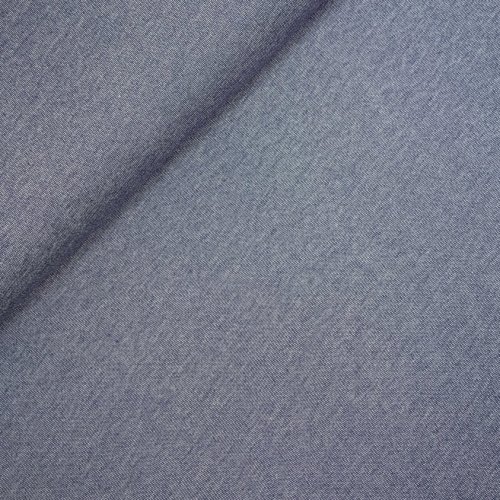 Preview: RESTSTÜCK 0,70m !!! - French Terry - Jeansoptik - geraut