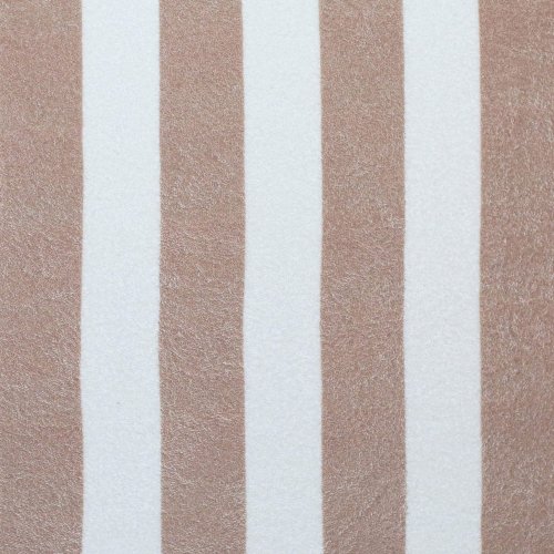 Frotteestretch - Streifen - beige/ecru