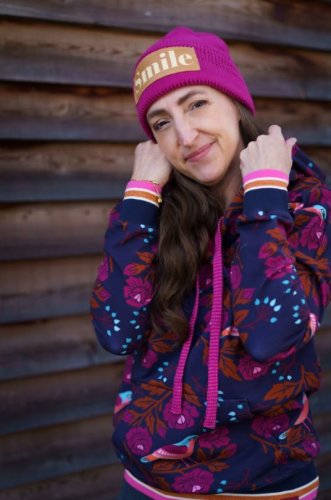 Preview: Bio Sweat - Rose - Col. 04 - Glossy - Hamburger Liebe - Albstoffe