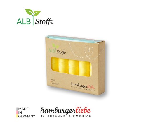 Nähgarn - Stitch me - 5er Pack - giallino A77 - Hamburger Liebe - Albstoffe