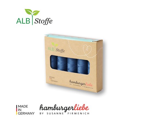 Nähgarn - Stitch me - 5er Pack - atlantic A21 - Hamburger Liebe - Albstoffe