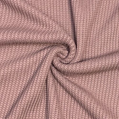 Baumwoll Grobstrick - altmauve