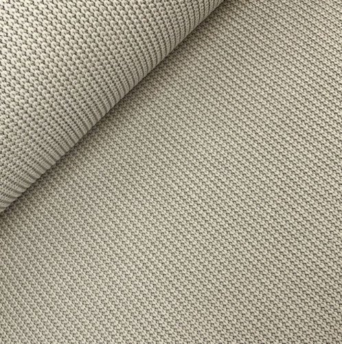 RESTSTÜCK 1,0m !!! -Baumwoll Grobstrick - beige