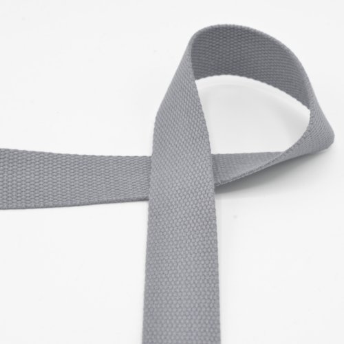 Gurtband - 30mm - uni - grey