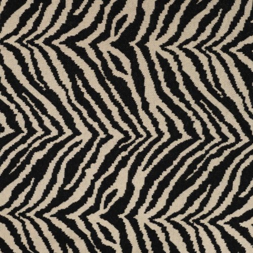 Heavy Jacquard - Mattea Zebra - beige/black