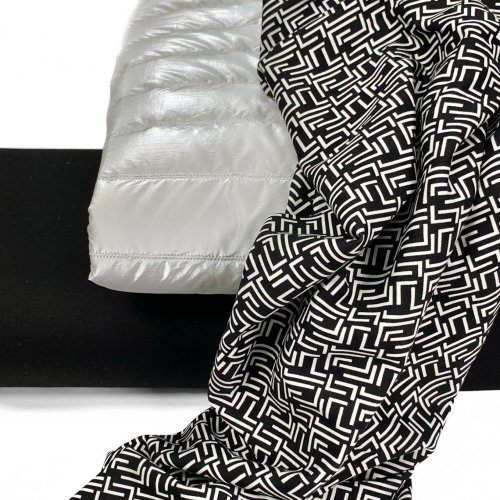 Viskose Jersey Punta - Holma - black /offwhite