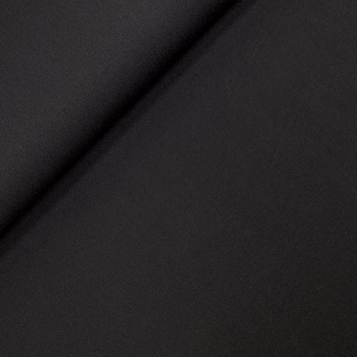 RESTSTÜCK 0,60m !!! - Hosenstoff - Two Way Stretch - Wool Touch - black