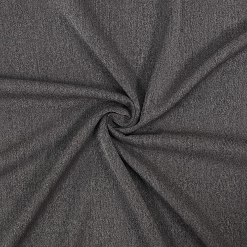 Preview: RESTSTÜCK 0,30m !!! - Hosenstoff - Two Way Stretch - Wool Touch - mid grey melange