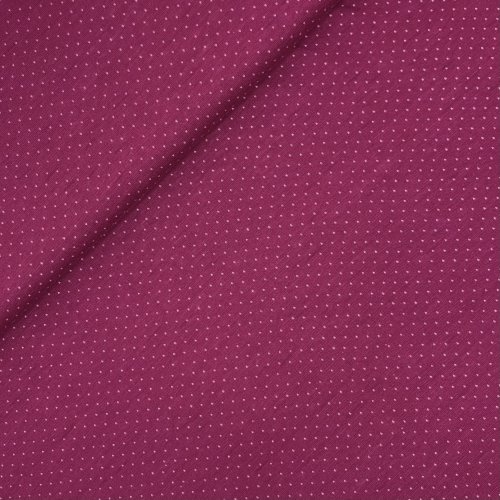 Doubleface - Norweger - Punktejacquard ciclamino - Albstoffe
