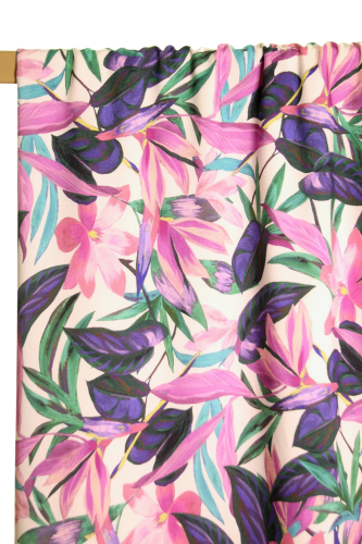 RESTSTÜCK 0,50m !!! - Viskose - Purple Flowers - Atelier Jupe