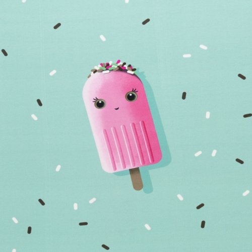 Jersey Panel - Ice Ice Baby - mint - Thorsten Berger - Swafing