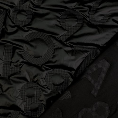 Preview: RESTSTÜCK  0,80m !!! - Jackenstepper - Alphabet - black