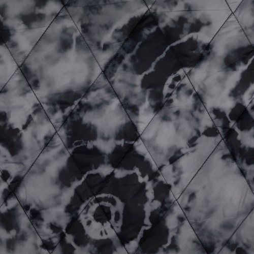 RESTSTÜCK 1,80m !!! - Jackenstepper - Batik - Hope - schwarzgrau
