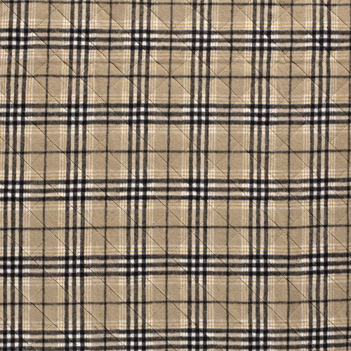 Preview: RESTSTÜCK 0,70m !!! - Jackenstepper - Flanell - Karo Thurid - beige