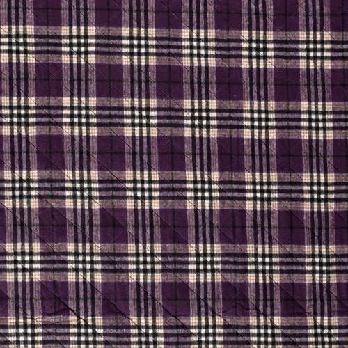 Jackenstepper - Flanell - Karo Thurid - violett