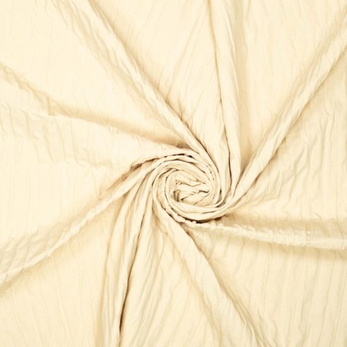 Jackenstoff - 3D Stripes - uni - beige