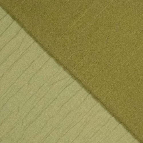 Jackenstoff - 3D Stripes - uni - khaki