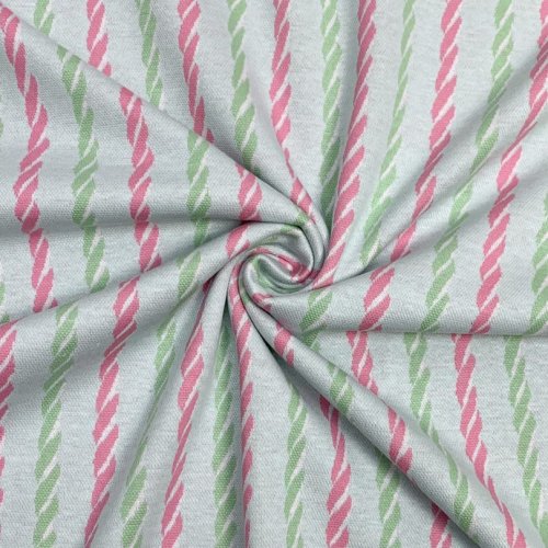Jacquard - Kordel - hellblau