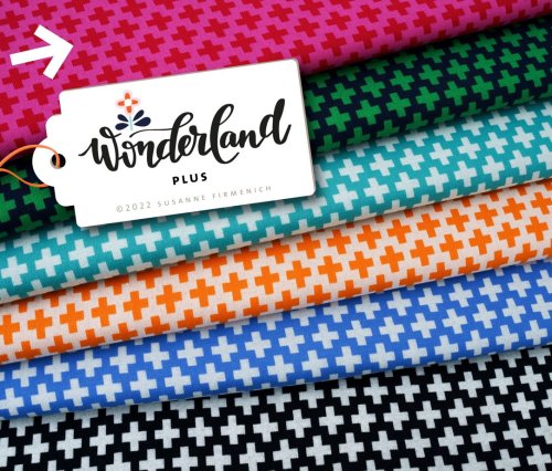 Bio Jacquard - Plus - A55/A63 - ortensia/flamme - Wonderland - Hamburger Liebe - Albstoffe