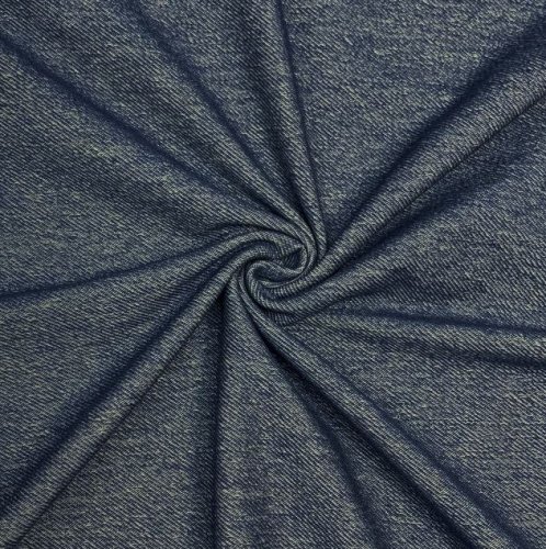 RESTSTÜCK 70cm !!! - Bio Jersey - Jeans - Lillestoff