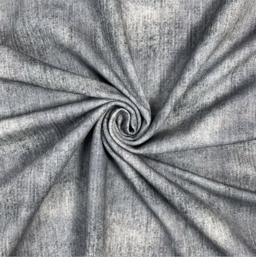 Sommer French Terry -Jeans - hellgrau