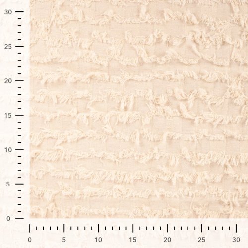 Jeansstoff - Fancy Check - ecru