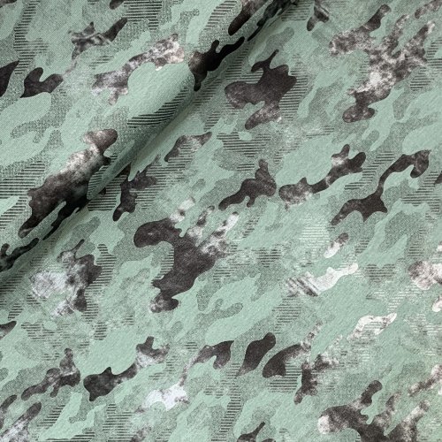 Jersey - Camouflage - grün