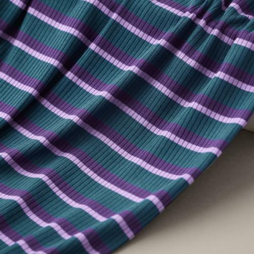 Derby Stripe Jersey mit TENCEL™Modal - pond - MeetMilk