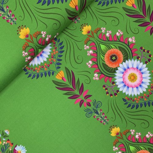 Bio Jersey - Make a wish - Col. 02 - green - Evermore - Hamburger Liebe - Albstoffe