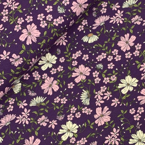 Jersey - Marijke Flowers - purple