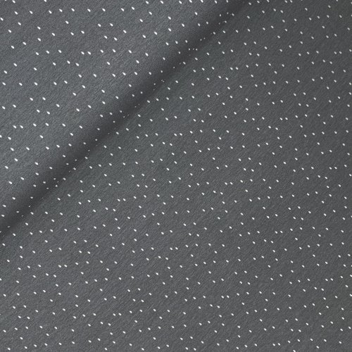 RESTSTÜCK 0,40m !!! - Jersey - Mini Drops - grau