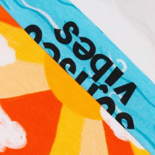 Jersey Panel - Sunset Vibes - white