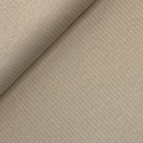 Preview: RESTSTÜCK 0,90m !!! - Rippenjersey - Mandy - taupe