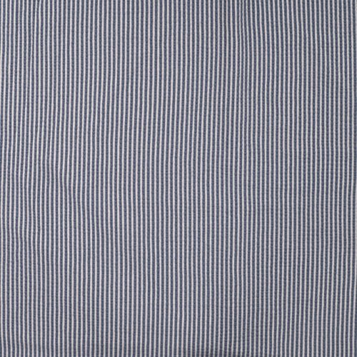 Jersey Seersucker - Stripes - denim
