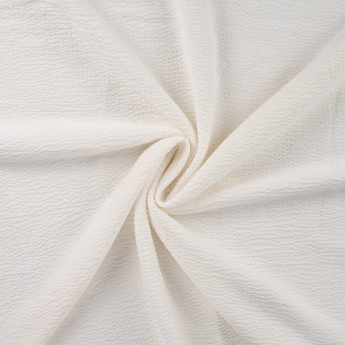 Jersey Seersucker - Stripes - ecru