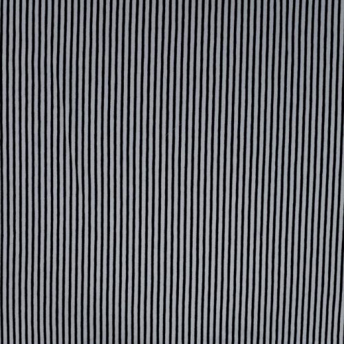 Jersey - Small Stripes - black