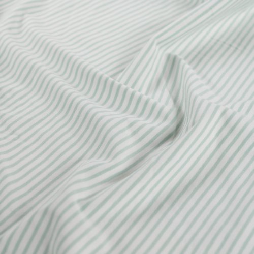 Jersey - Small Stripes - dark dusty mint