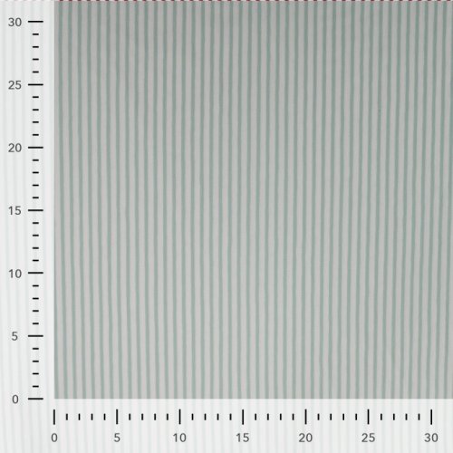 Jersey - Small Stripes - dark dusty mint