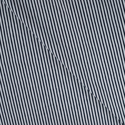 Jersey - Small Stripes - navy