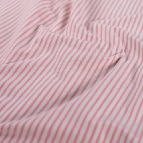 Jersey - Small Stripes - poudre