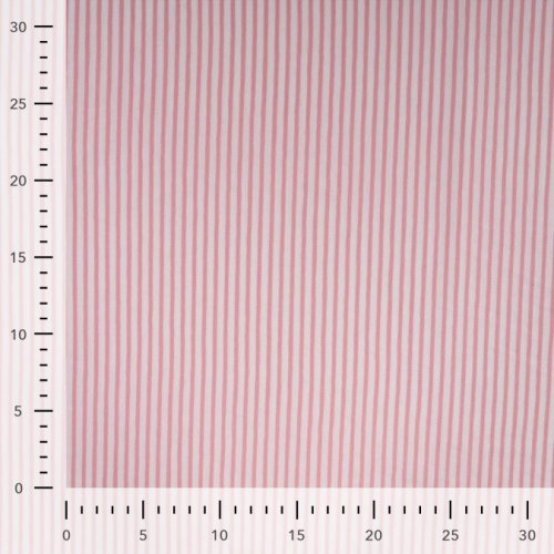 Jersey - Small Stripes - poudre