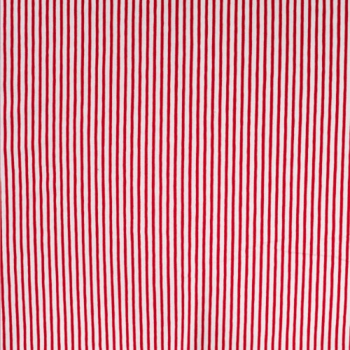 Jersey - Small Stripes - red