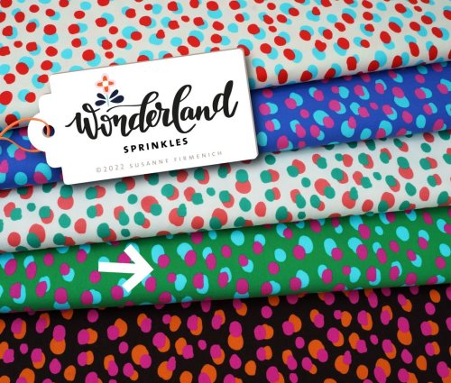 Bio Jersey - Sprinkles - Col. 04 - Wonderland - Hamburger Liebe - Albstoffe