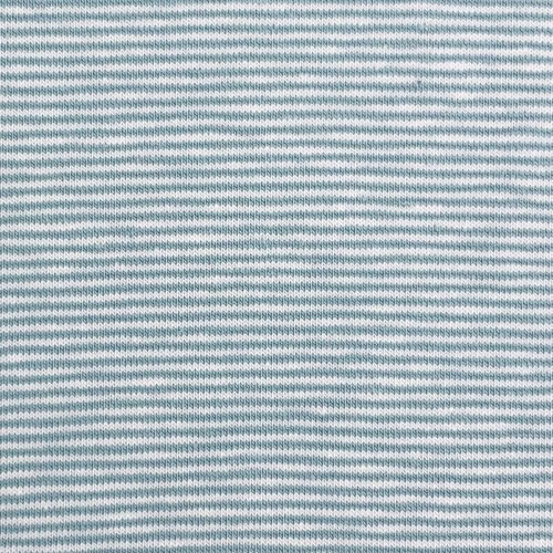 Preview: RESTSTÜCK 1,10m !!! - Jersey - Streifen - small - dusty mint/white