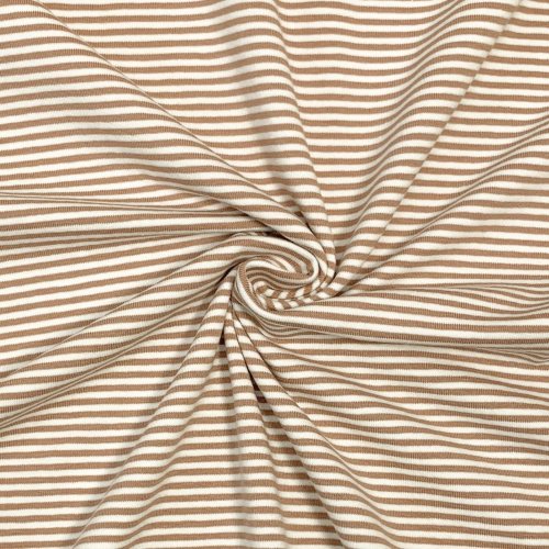 Jersey - Stripes - Elia - pfirsich