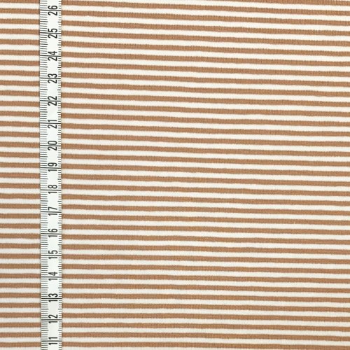 Jersey - Stripes - Elia - pfirsich