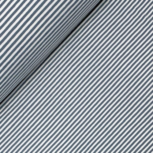 Jersey - Stripes - Elia - rauchblau