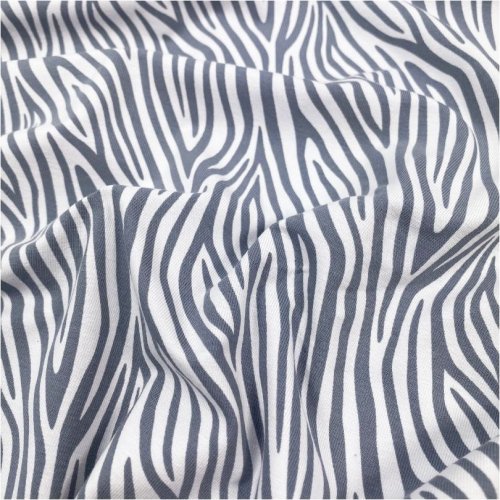 Jersey - Zebra - grau